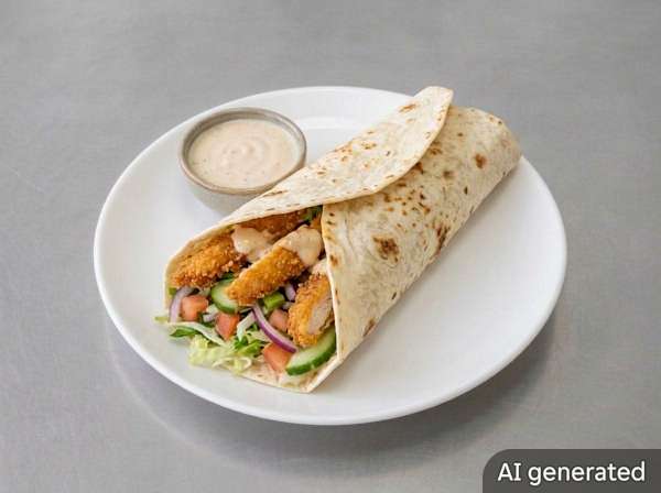 Chicken Strips Wrap