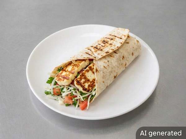 Halloumi Wrap